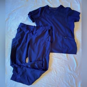 Wonderwink W123 Womens Scrubs Navy